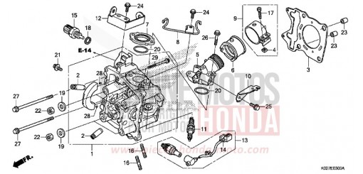 CULASSE SH150ADE de 2014